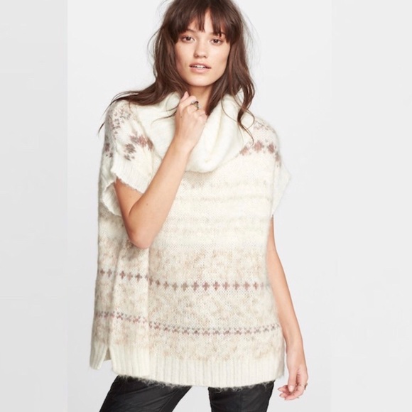 Free People Sweaters - Free People | Snow Bunny Fair Isle Sweater Ivory M